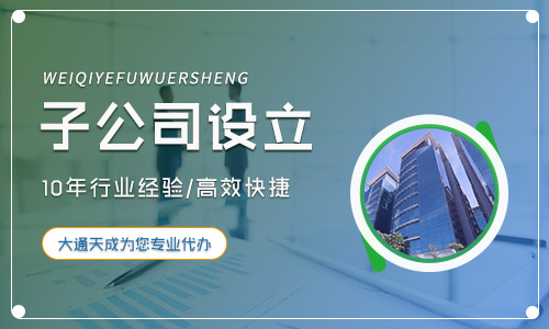 子公司設(shè)立條件